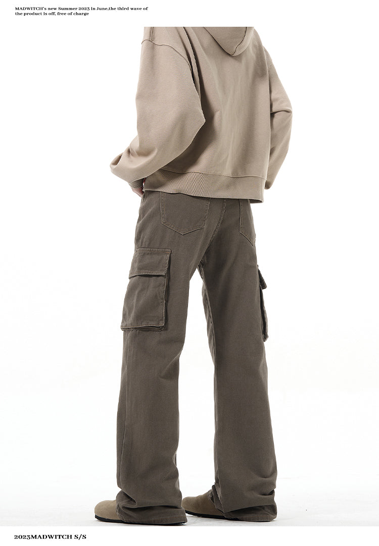 MADWITCH CROPPED CARGO PANTS #WH6833