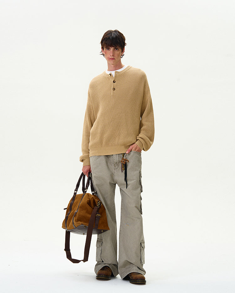 MADWITCH RETRO KNIT SWEATER #C176