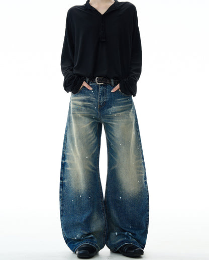 MADWITCH STREET BAGGY JEANS #G6866