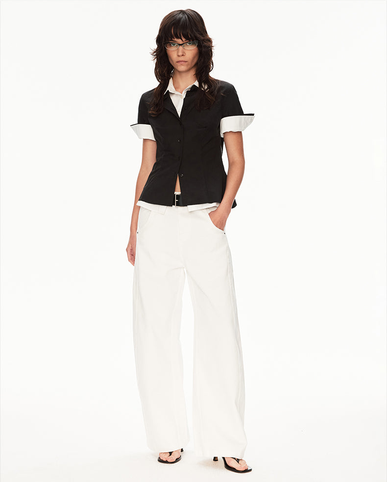 MADWIT PATCHWORK UTILITY PANTS #CK6950