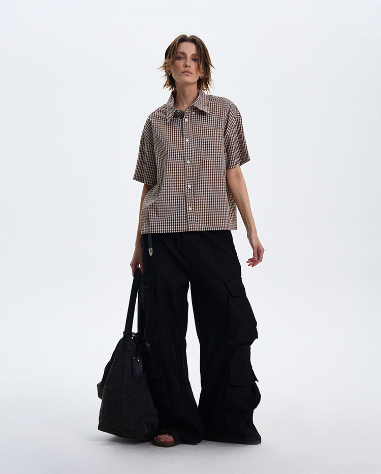 MADWITCH OLD MONEY STYLE SHORT-SLEEVE SHIRT #CR215