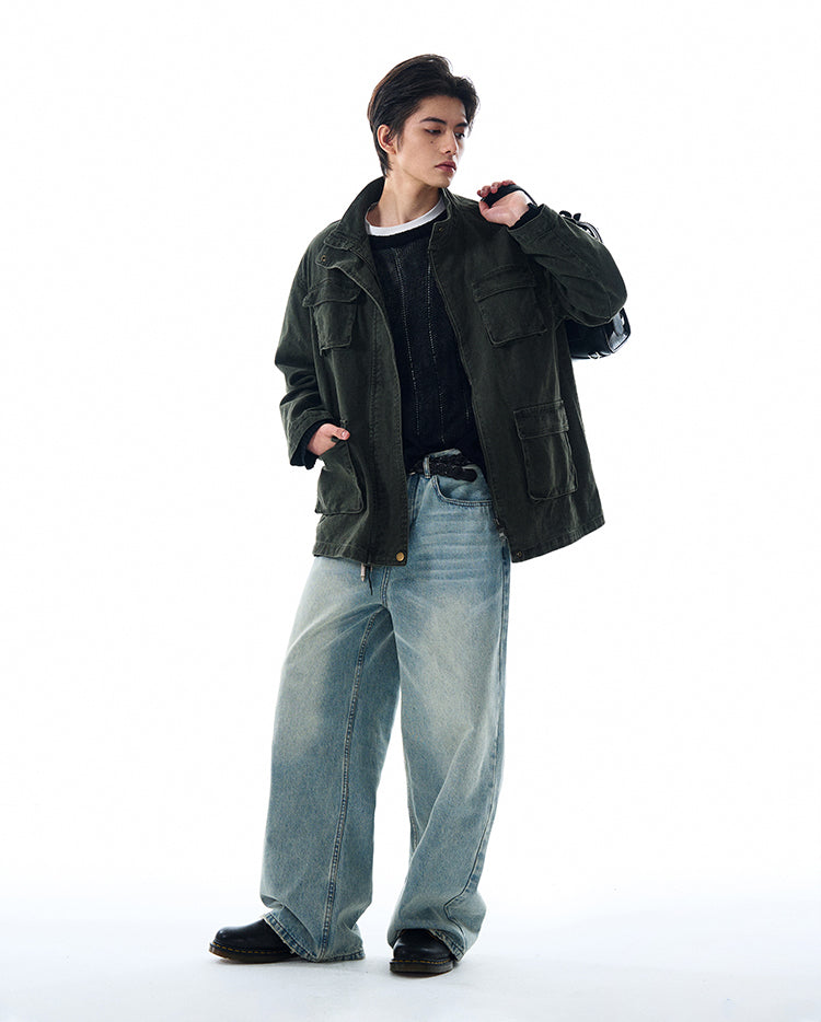 MADWITCH MULTI-POCKET UTILITY JACKET #G1040