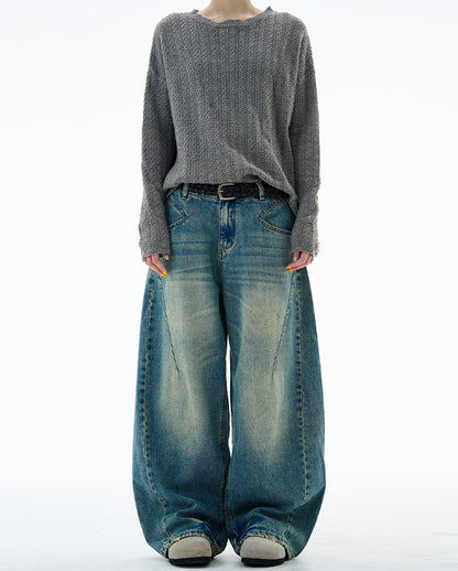 MADWITCH DECONSTRUCTED VINTAGE DENIM #CK9666