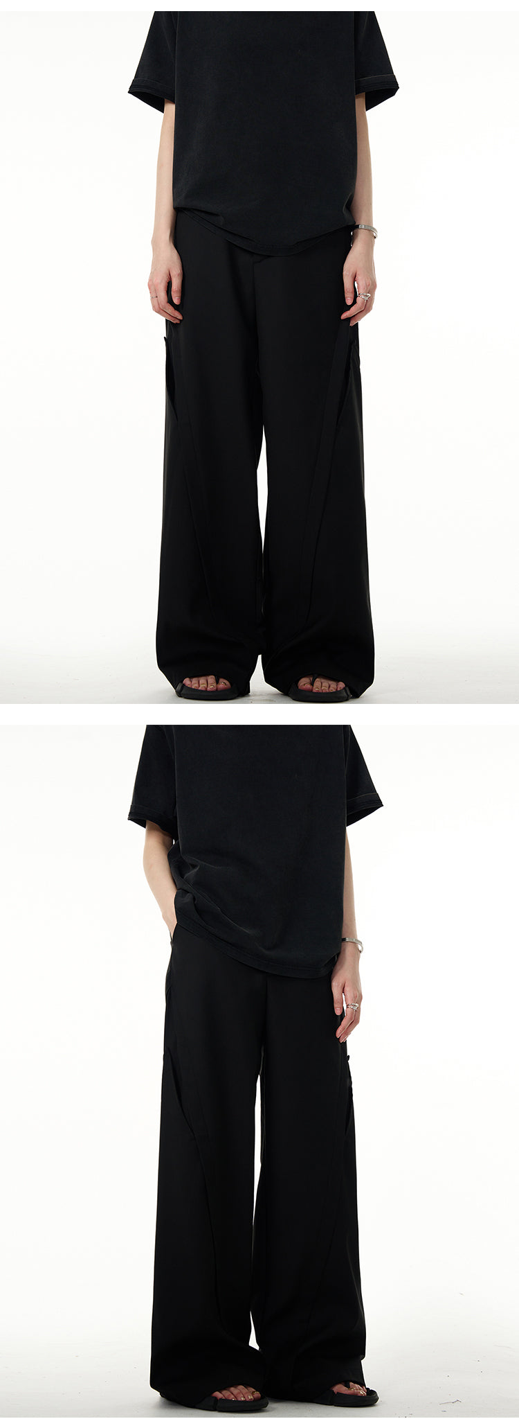 MADWITCH RELAXED-FIT CASUAL PANTS #C8056