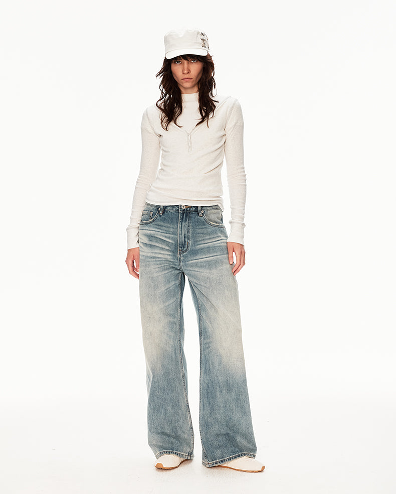 MADWIT VINTAGE WASHED JEANS #GP9768
