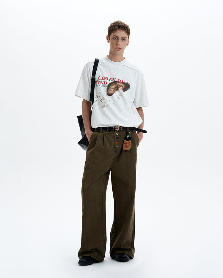 MADWIT VINTAGE GRAPHIC TEE #25081