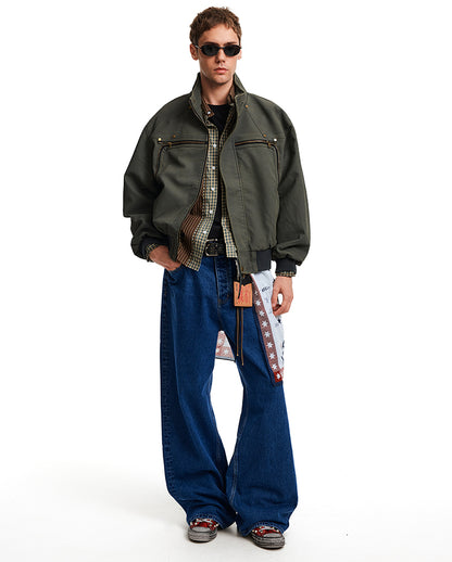 MADWITCH ZIP STRIPE JACKET #251502