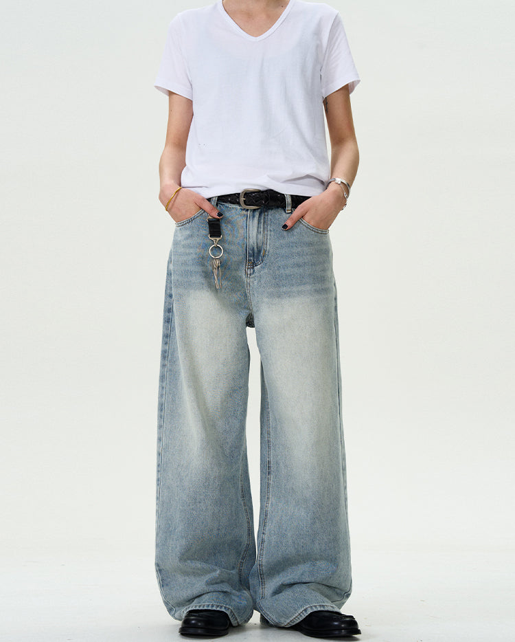 MADWITCH CLASSIC WASHED JEANS #K9358