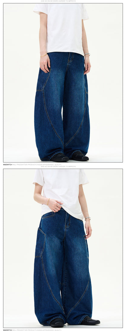 MADWITCH LOOSE SCIMITAR CASUAL PANTS #G779