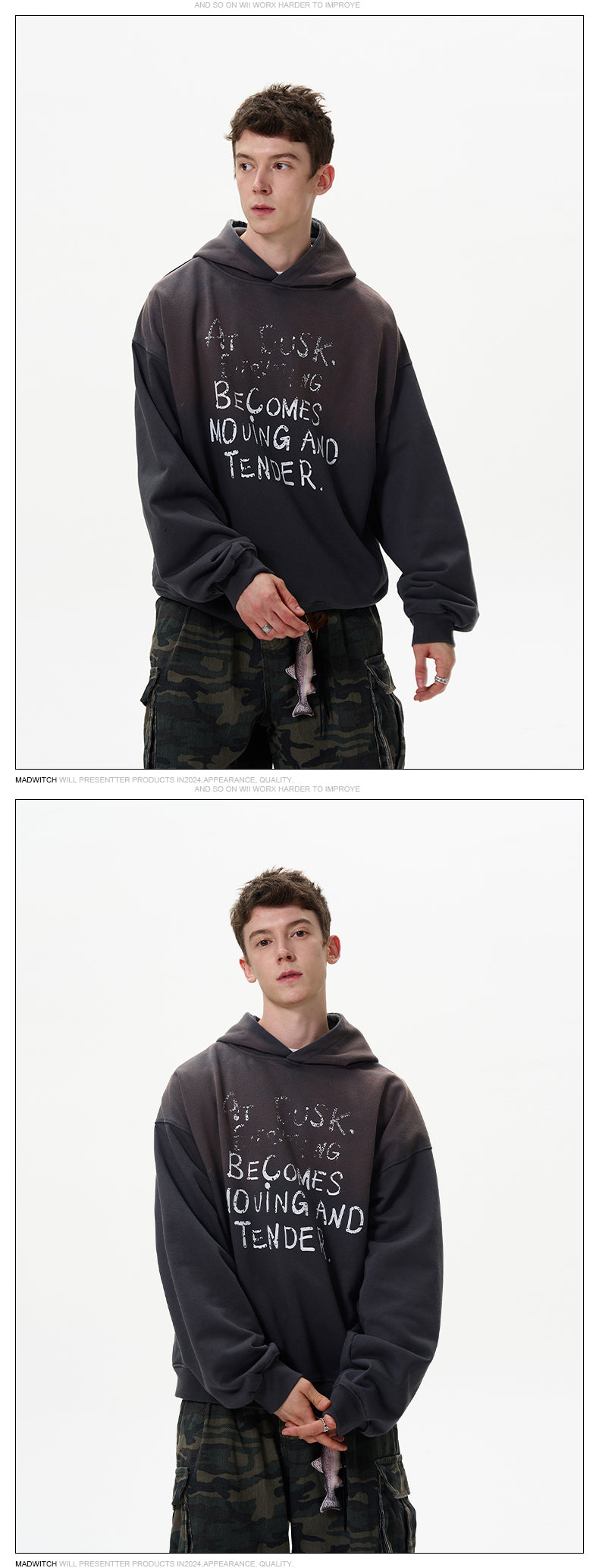 MADWITCH VIBE WASHED SWEATSHIRT #27236