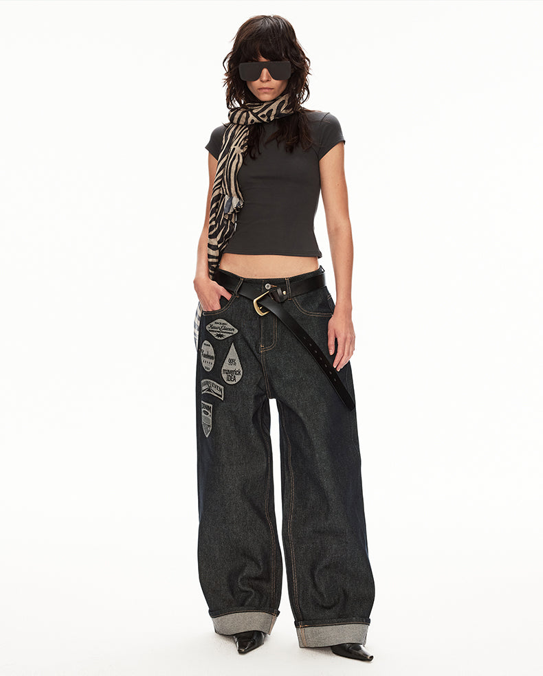 MADWIT HIGH STREET STRAIGHT JEANS #GPC3609