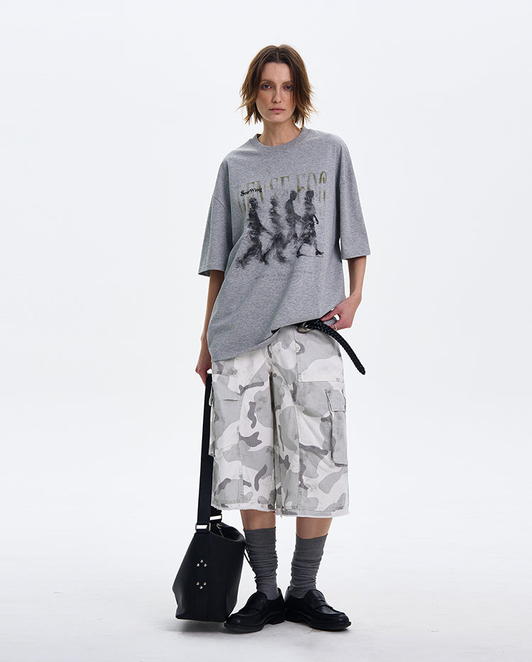 MADWITCH AMERICAN VINTAGE CASUAL T-SHIRT #324