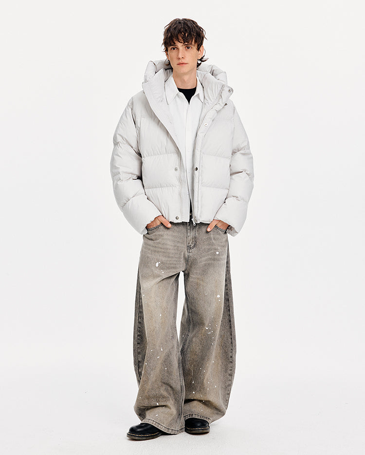 MADWITCH LIGHTWEIGHT HOODED DOWN JACKET #880683