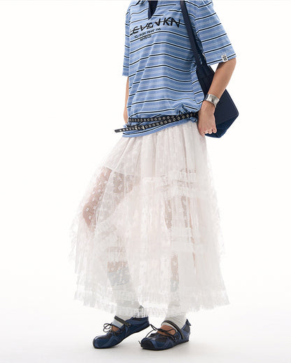 MADWITCH SWEETHEART LACE SKIRT #MS7023