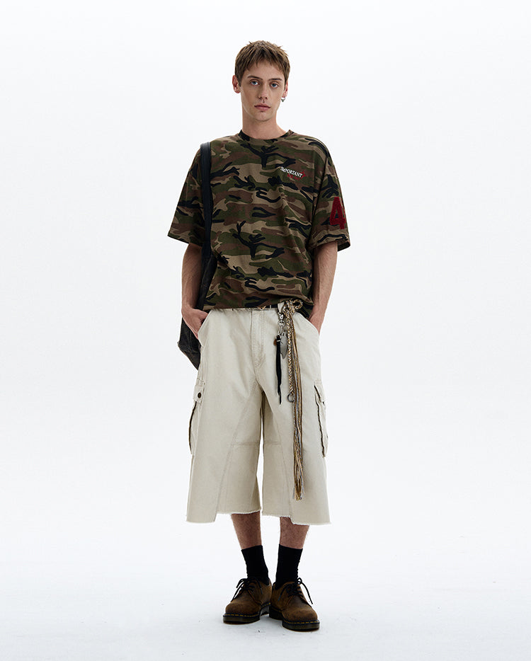 MADWITCH CHCAMO EMBROIDERED TEE #8770