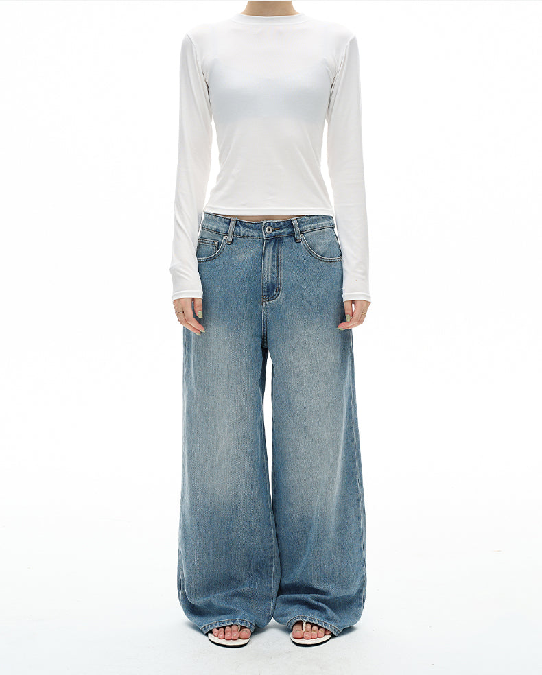 MADWITCH FADE STRAIGHT DENIM #GP9689