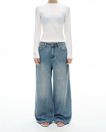 MADWITCH FADE STRAIGHT DENIM #GP9689