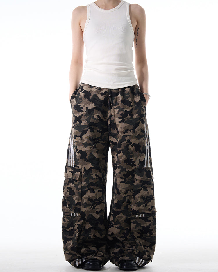 MADWITCH CAMO CARGO PANTS #RK174