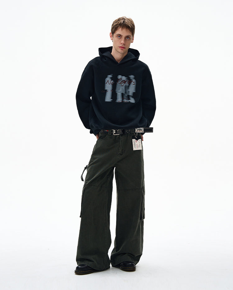 MADWITCH UNISEX GRAPHIC HOODED SWEATSHIRT #RH51