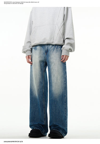 MADWITCH ACID WASHED JEANS #N5277