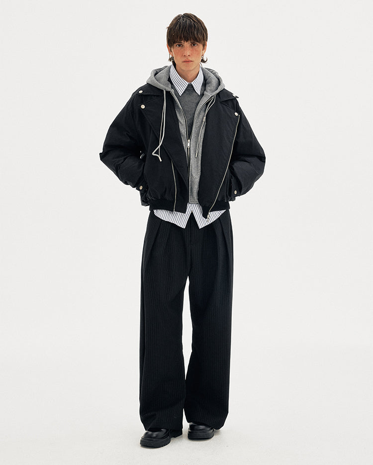 MADWITCH FAUX CROP PARKA #M068