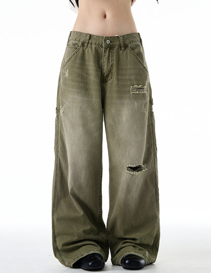 MADWITCH OMBRÉ WASH DENIM PANTS #CK3535