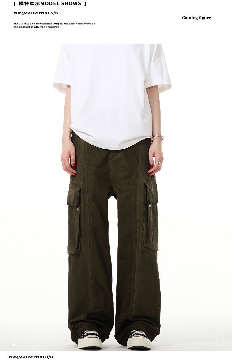 MADWITCH HEAVY-WEIGHT CARGO PANTS #K3266