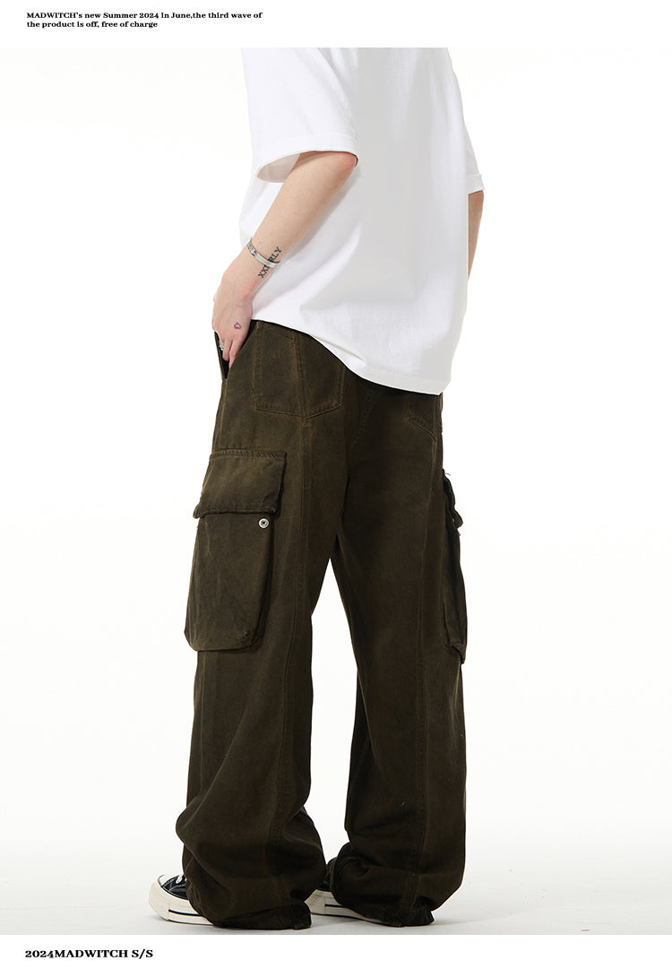 MADWITCH HEAVY-WEIGHT CARGO PANTS #K3266