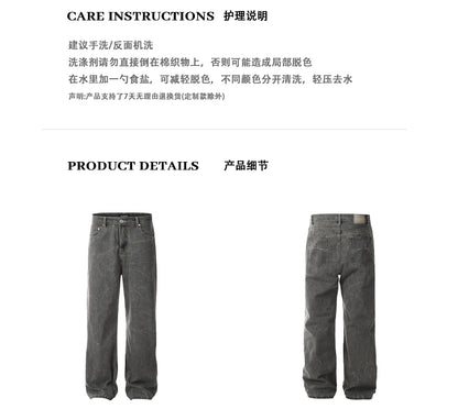 MADWITCH ACID WASHED JEANS #K9139