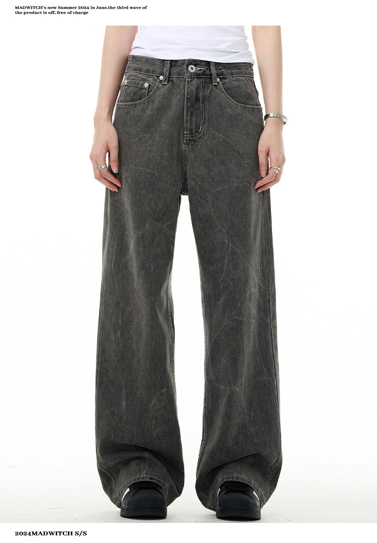 MADWITCH ACID WASHED JEANS #K9139