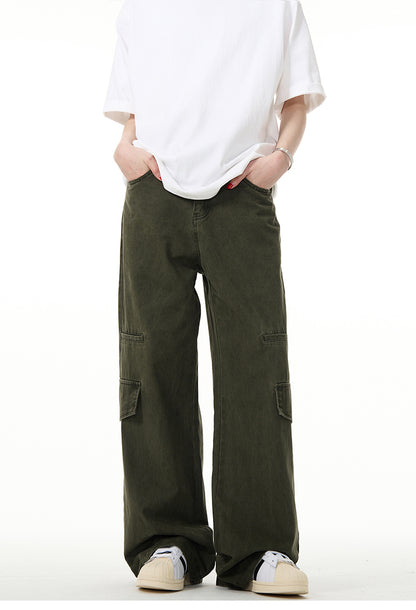 MADWITCH STRAIGHT LEG CASUAL PANTS #KJ6255