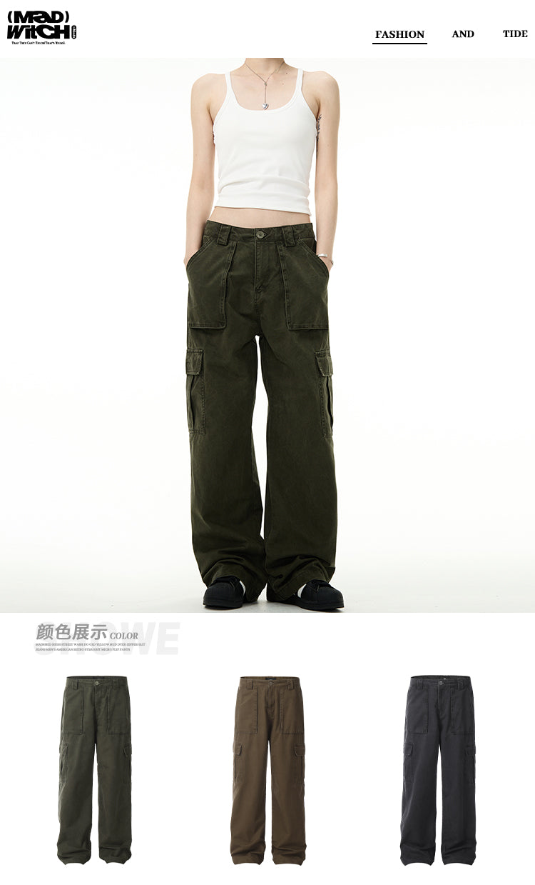 MADWITCH UTILITY CARGO PANTS #KJ6261