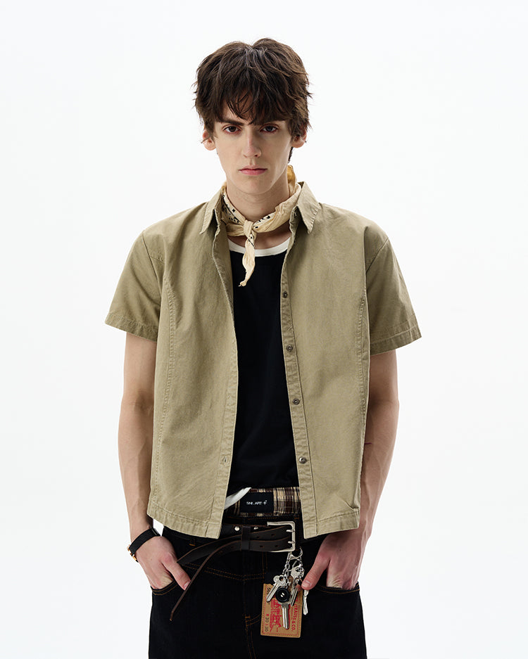 MADWITCH SHORT SLEEVE WORK SHIRT #CW1198N