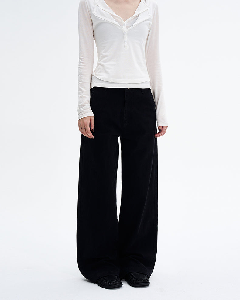 MADWITCH MINIMAL STRAIGHT PANTS #CK6902