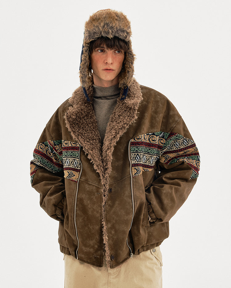 MADWITCH FOLK SUEDE PARKA #MY0210
