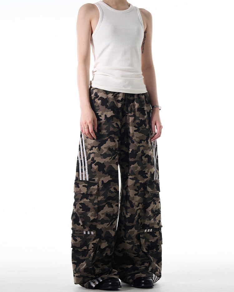 MADWITCH CAMO CARGO PANTS #RK174