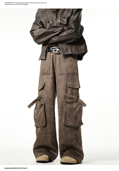 MADWITCH CASUAL CARPENTER PANTS #KJ6197