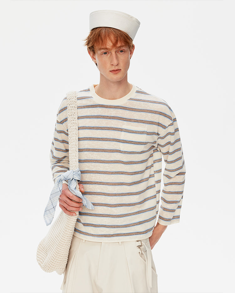 MADWITCH CREW NECK LONG TEE #AM2050