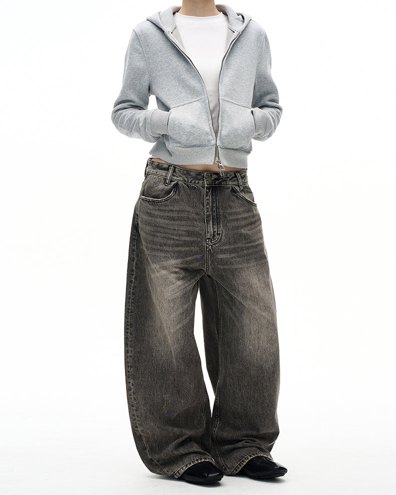 MADWITCH VINTAGE WASHED CARGO JEANS #GPC5518