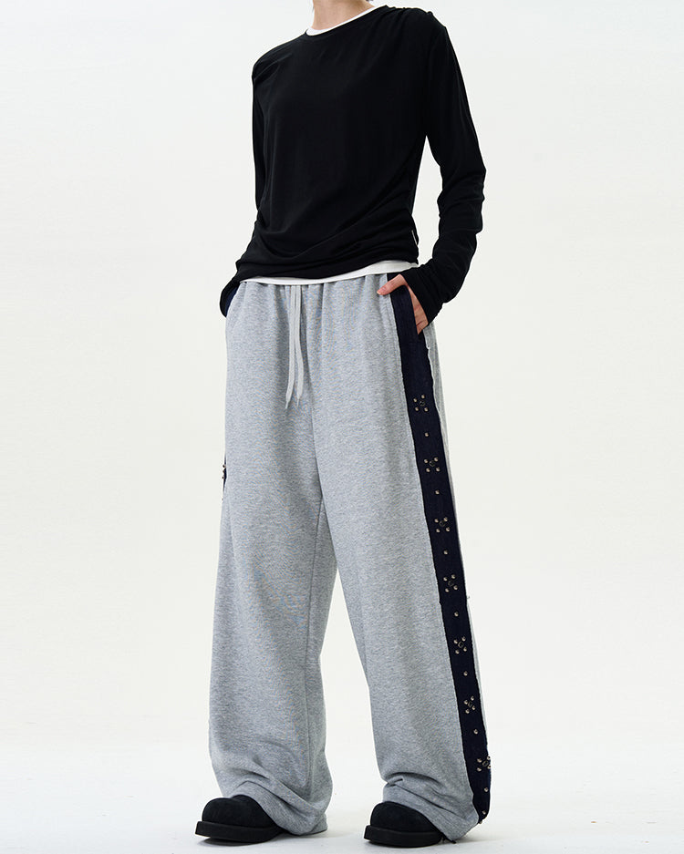 MADWITCH STRIPED CASUAL PANTS #CK6598