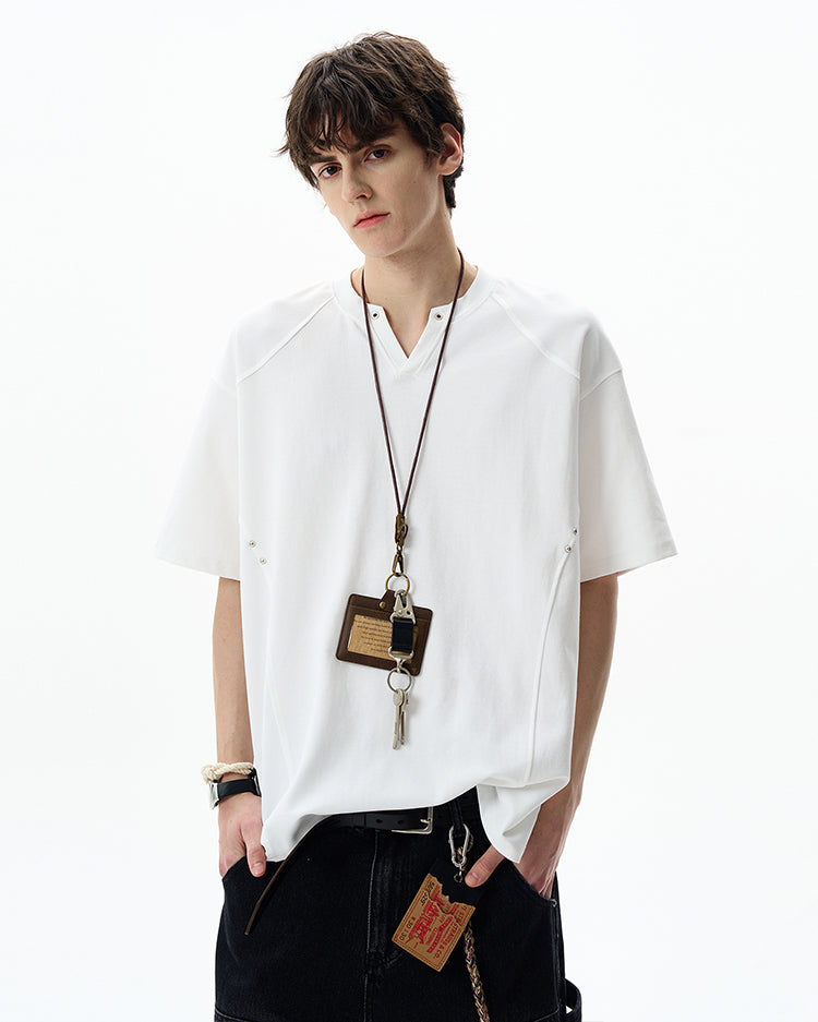 MADWITCH VERSATILE V-NECK TSHIRT #990622