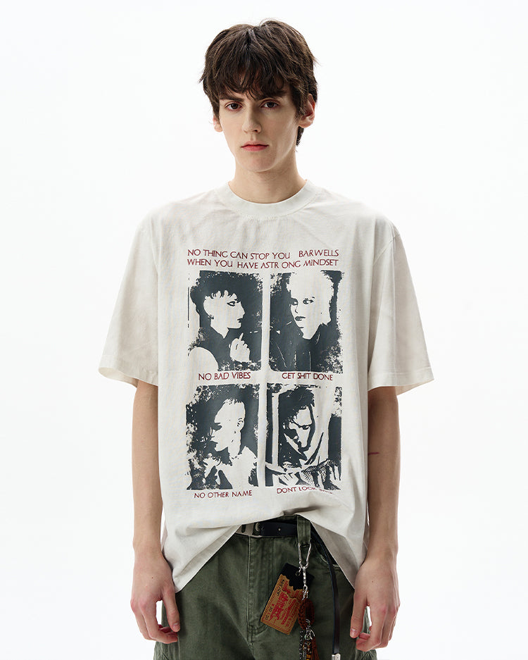 MADWITCH GRAPHIC CASUAL TEE #25703