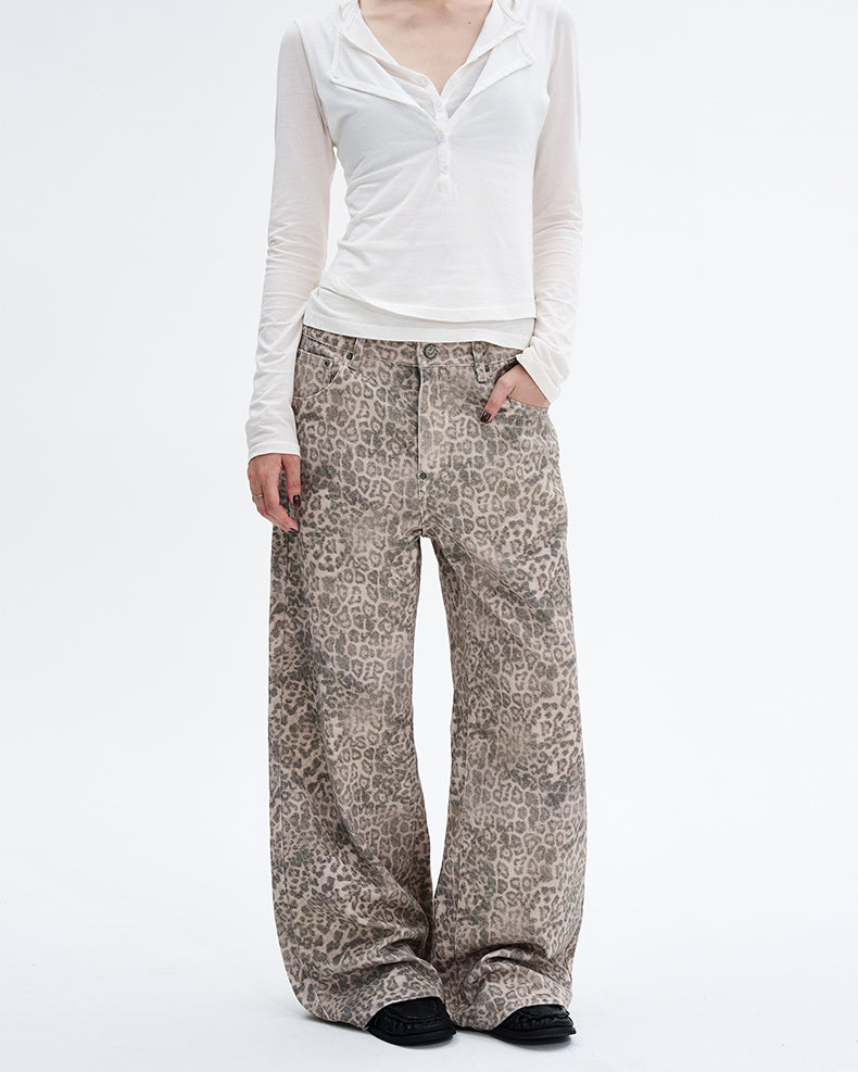 MADWITCH LEOPARD WASH DENIM #CK3577