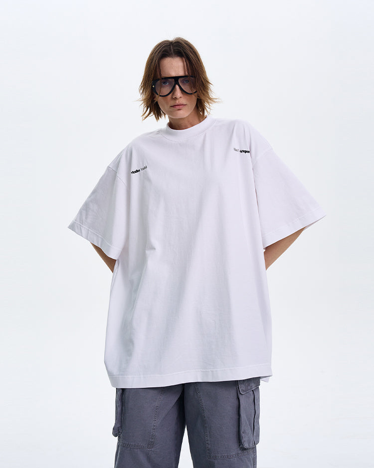 MADWITCH OVERSIZE LOOSE-FIT SHORT-SLEEVE T-SHIRT #MD4167