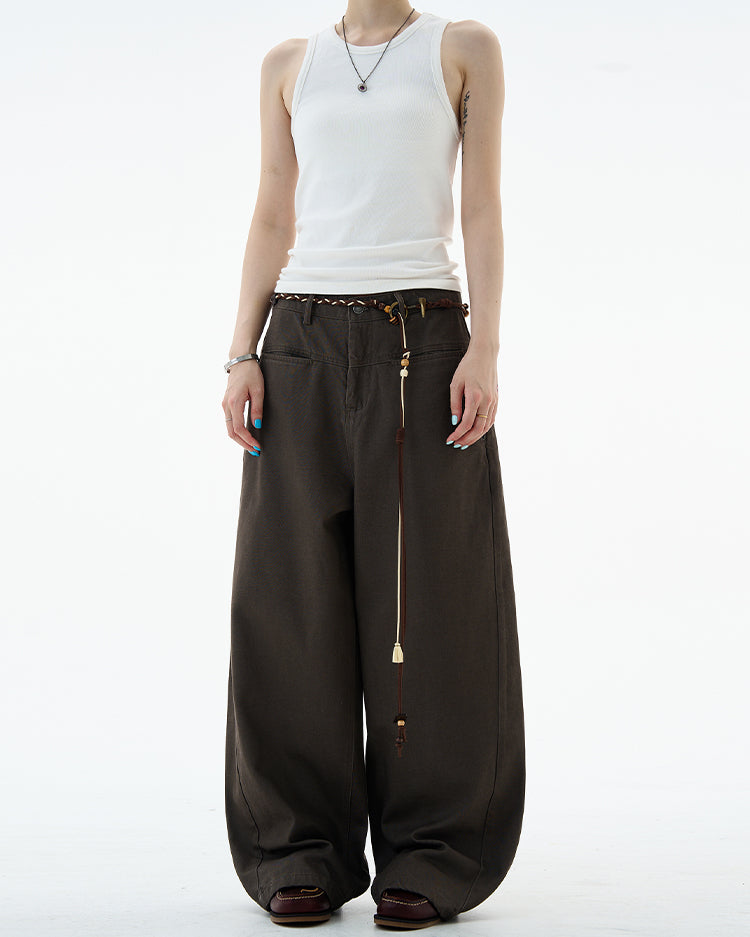 MADWITCH INSIDE-OUT UTILITY TROUSERS #CK6863