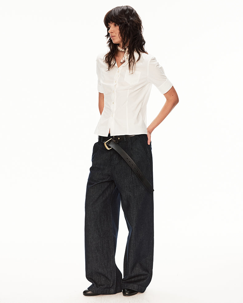 MADWIT MINIMALIST RAW JEANS #GPH3607