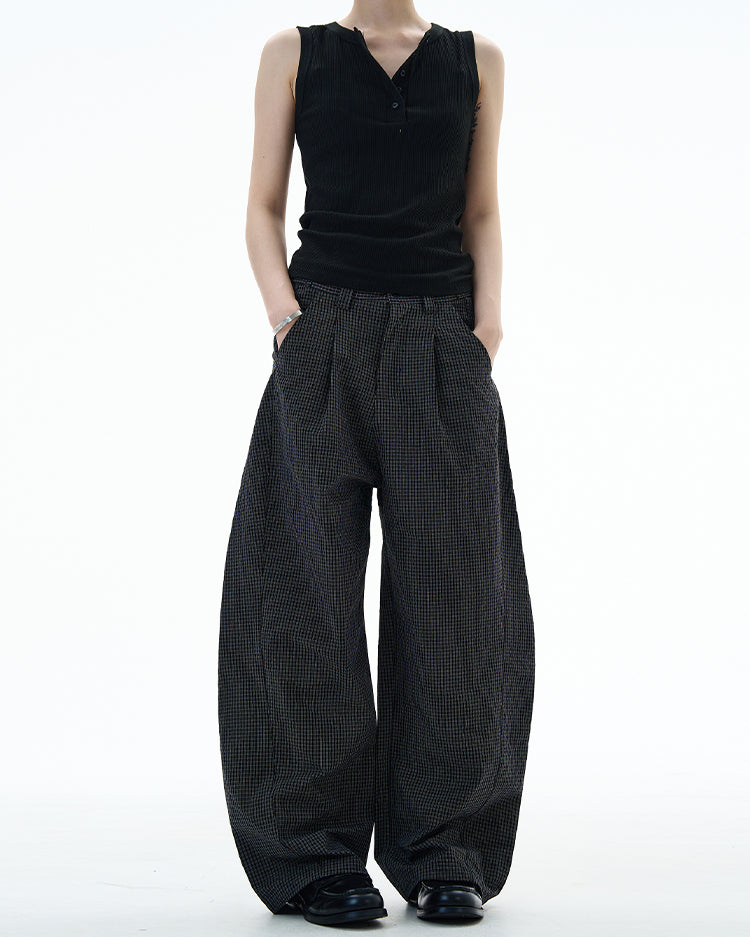 MADWITCH WIDE LEG DRESS PANTS #C916
