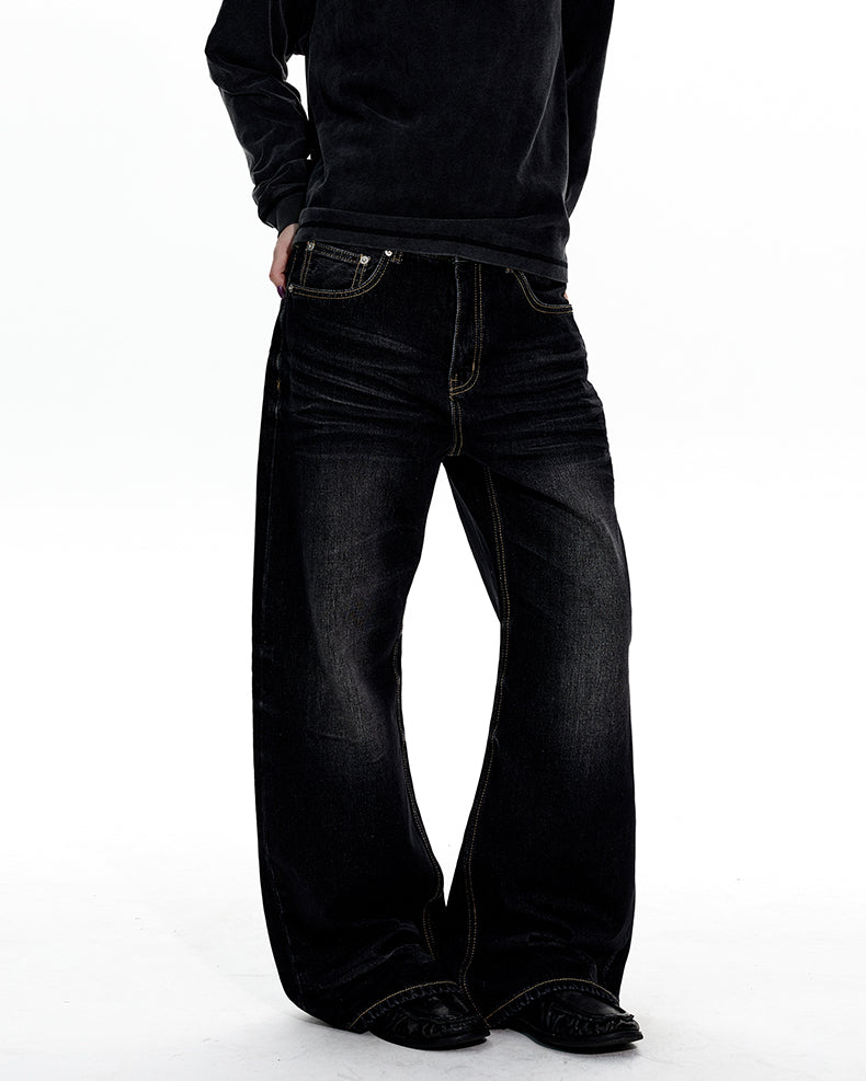 MADWITCH NARROW WASH FLARE JEANS #6118