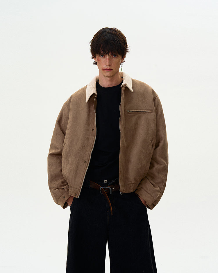 MADWITCH LEATHER PADDED COTTON JACKET #RW129