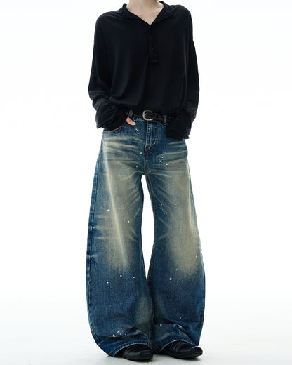 MADWITCH STREET BAGGY JEANS #G6866